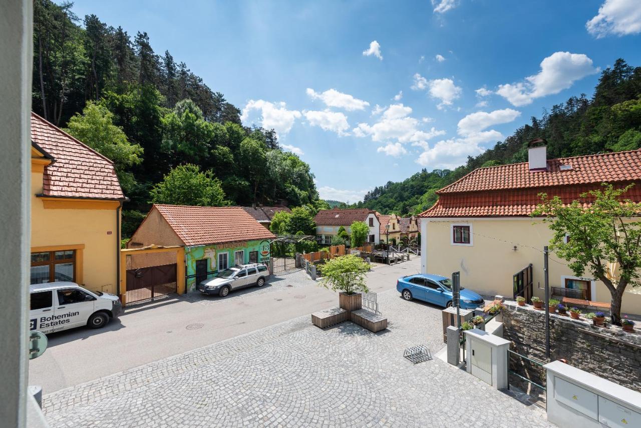 Apartman Muzeum Obchodu Karlstejn Bagian luar foto