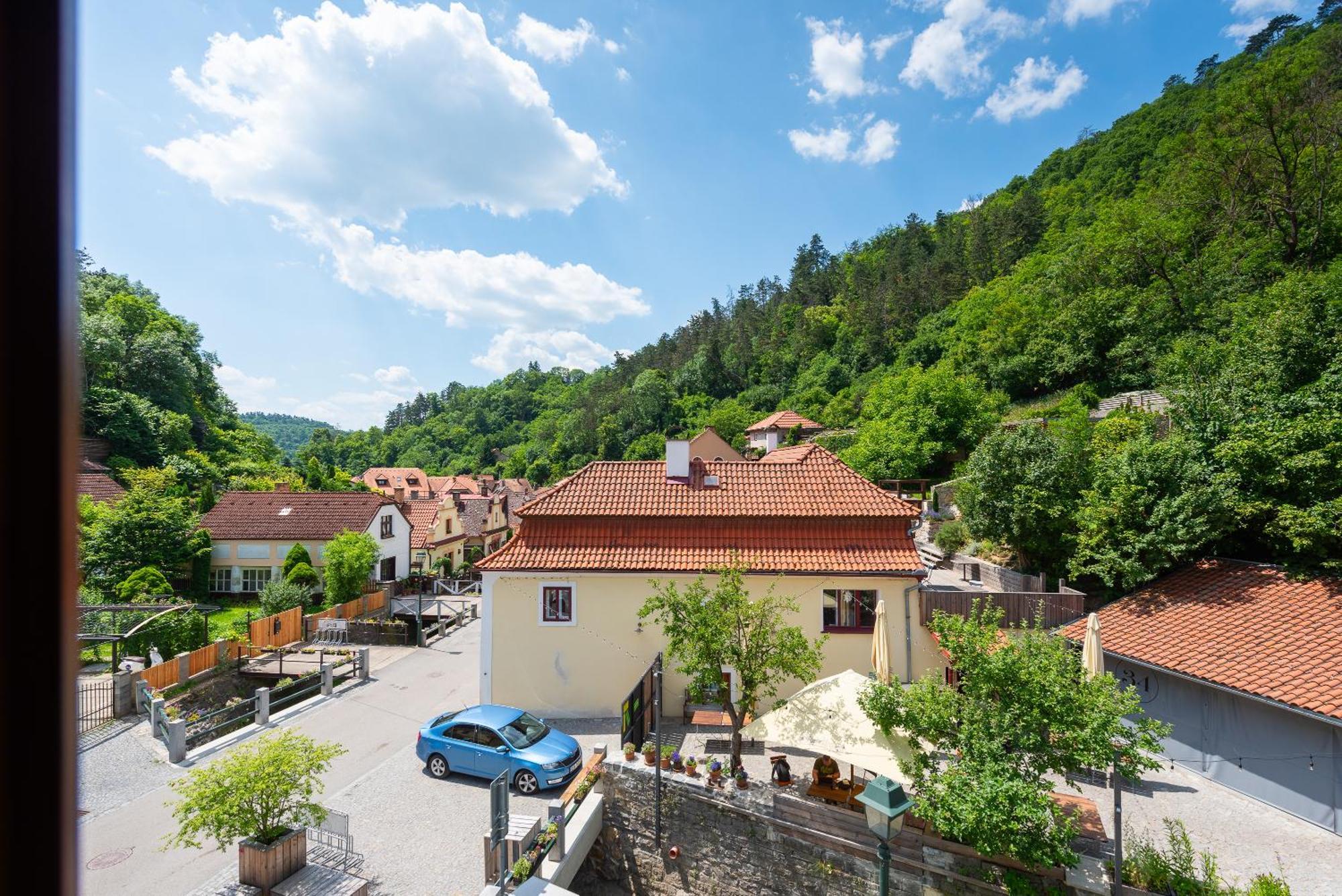 Apartman Muzeum Obchodu Karlstejn Bagian luar foto