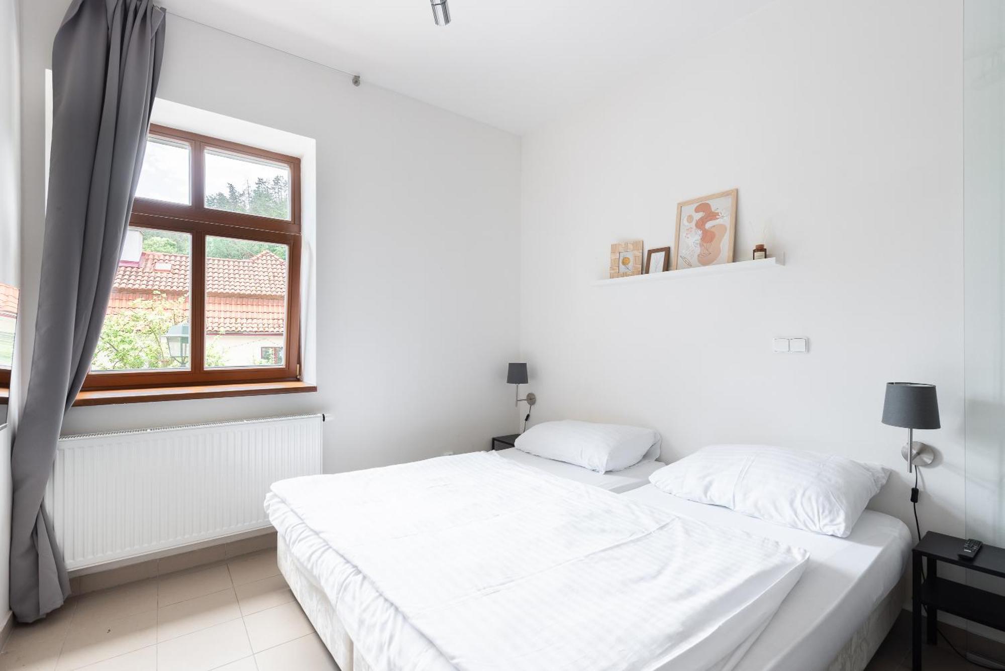 Apartman Muzeum Obchodu Karlstejn Bagian luar foto