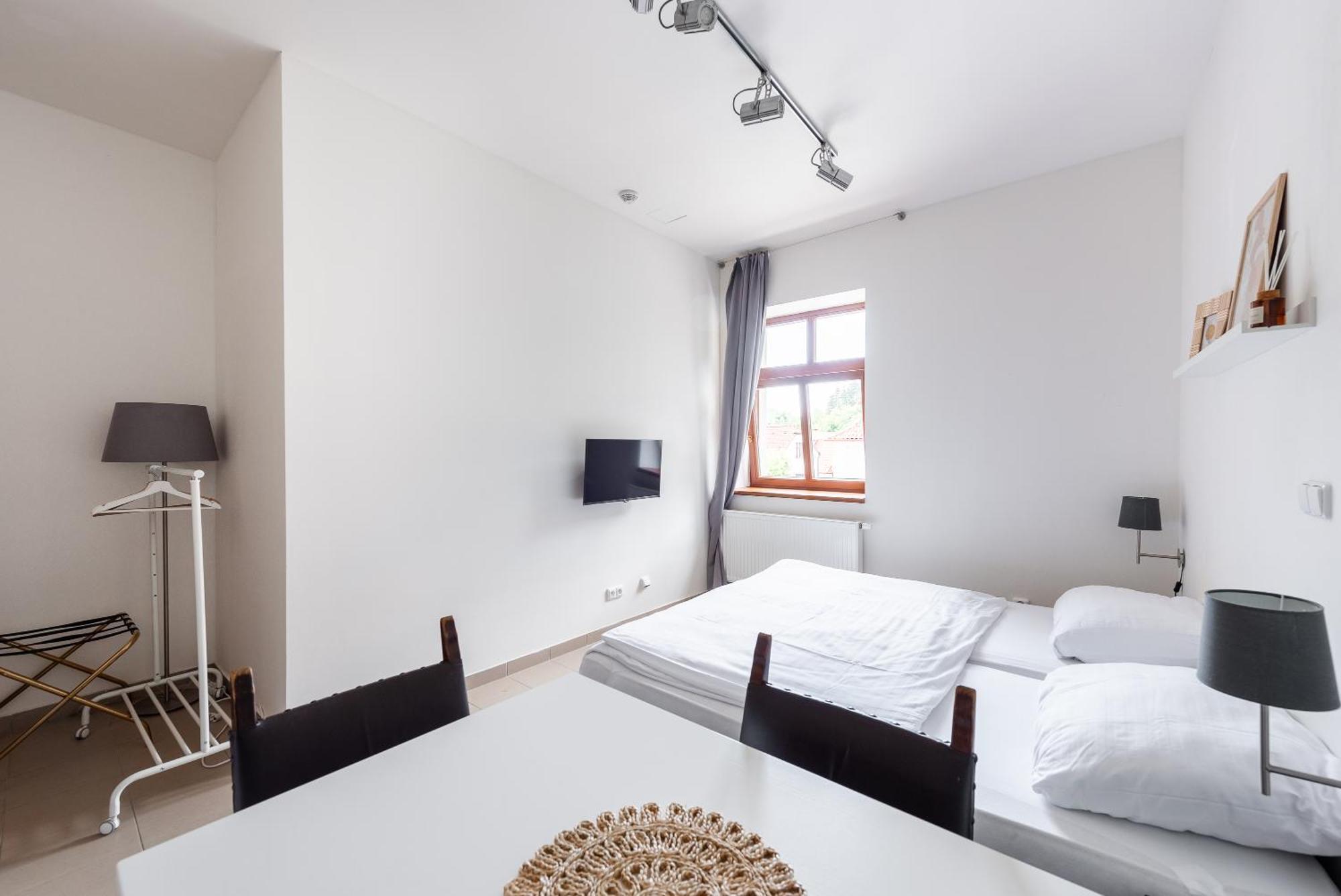 Apartman Muzeum Obchodu Karlstejn Bagian luar foto